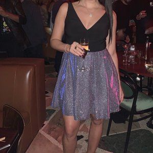 Silver Sparkly dress